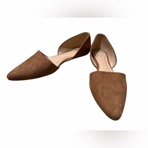 A New Day Brown Suede Women's Flats